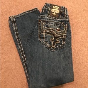 Men’s Rock Revival 29x30 “Lionel Bootcut”